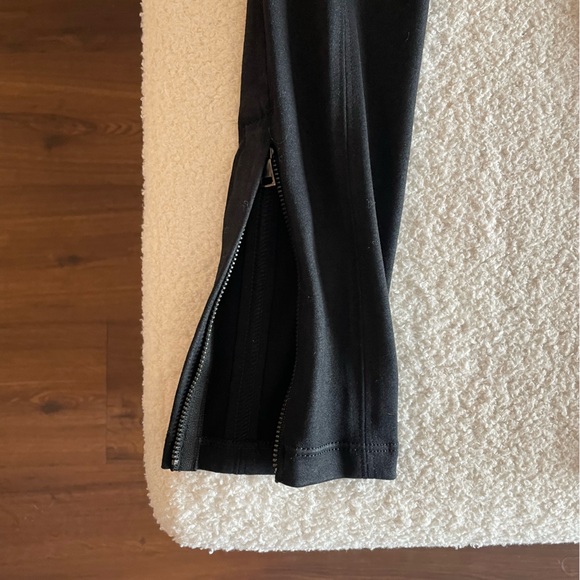 David Lerner Faux Leather Biker Leggings with Ankle Zip  - Women’s Size S - Picture 9 of 13